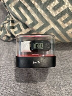 Nike + SportBand; pink and white